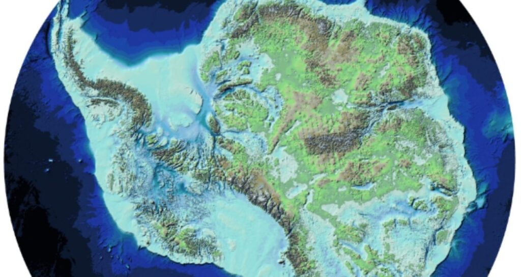 En ayrıntılı harita yayımlandı! Buzullar olmasa nasıl görünürdü?