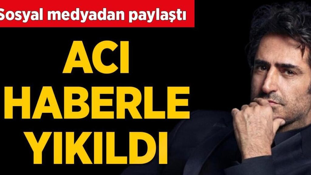 Peş peşe vefatlar yıktı! Mahsun Kırmızıgül acı haberi ‘içim yanıyor’ diyerek duyurdu