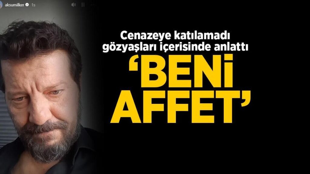 İlker Aksum, Şinasi Yurtsever’in cenazesine katılamadı, nedenini gözyaşlarıyla anlattı: Beni affet