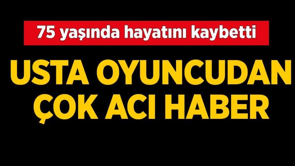 Son dakika: Filiz Küçüktepe’den çok acı haber! 75 yaşında hayatını kaybetti