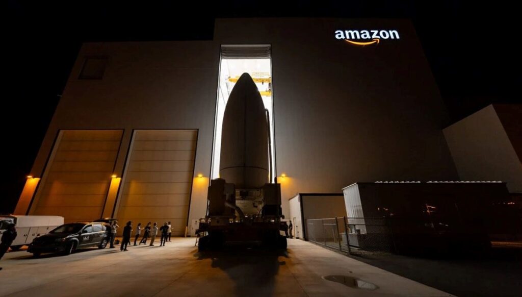 Amazon, “Kuiper Projesi” kapsamında birinci uydu kümesini fırlatıyor